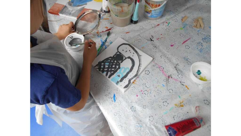 Kinderkunst-Atelier